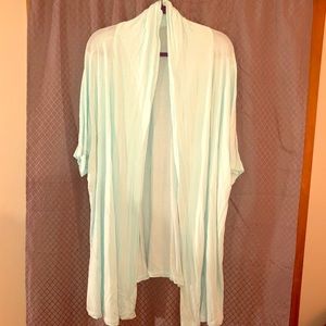 Pale mint green overpiece size 26/28 Lane Bryant